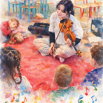 Eveil musical en Creuse, Guéret, La Souterraine : Atelier des P'tites Zoreilles