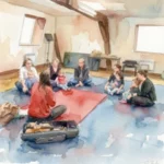 Eveil musical en Creuse, Guéret, La Souterraine : Atelier des P'tites Zoreilles