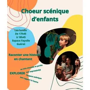 p'art si p'art la actus Choeur scenique enfants 2 octobre 2023