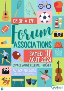 p'art si p'art la actus Forum des association - 31 août 2024